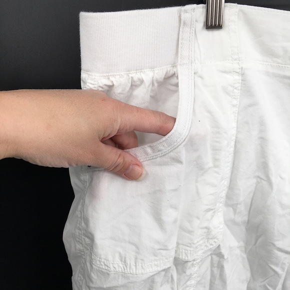 NEW Style & Co Bermuda Shorts roll cuff outdoor casual White 24W plus women's - Picture 2 of 13